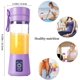 thumbnail image 3 of Vaso de licuadora portátil ZHAOCHENG púrpura 380 ml licuadora eléctrica USB mini licuadora para batidos, 3 of 5