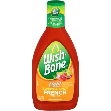 Calories French Dressing - (3 Pack) Wish-Bone Light Sweet & Spicy French Dressing 15 FL Oz Bottle