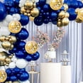 thumbnail image 2 of Gecter Navy Blue Balloon Garland Kit, 110 Pcs, Latex Balloons for Party Decorations, 2 of 16