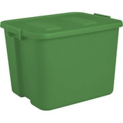 Sterilite 20-Gallon Latch Tote, Elf Green (Available in Case of 6 or Single Unit)