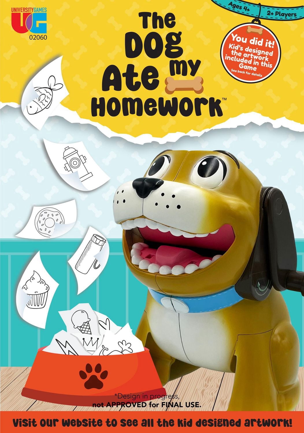 Jeu Le chien a mangé mes devoirs
