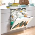 thumbnail image 2 of Yayeee Magnetic Dishwasher Cover for The Front Decoration Home Kitchen Machine Sticker Protector, Brown Christmas Trees, 2 of 6