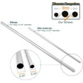 thumbnail image 2 of Extra Long Stainless Steel Reusable Drinking Straws - Set of 4, 2 of 5