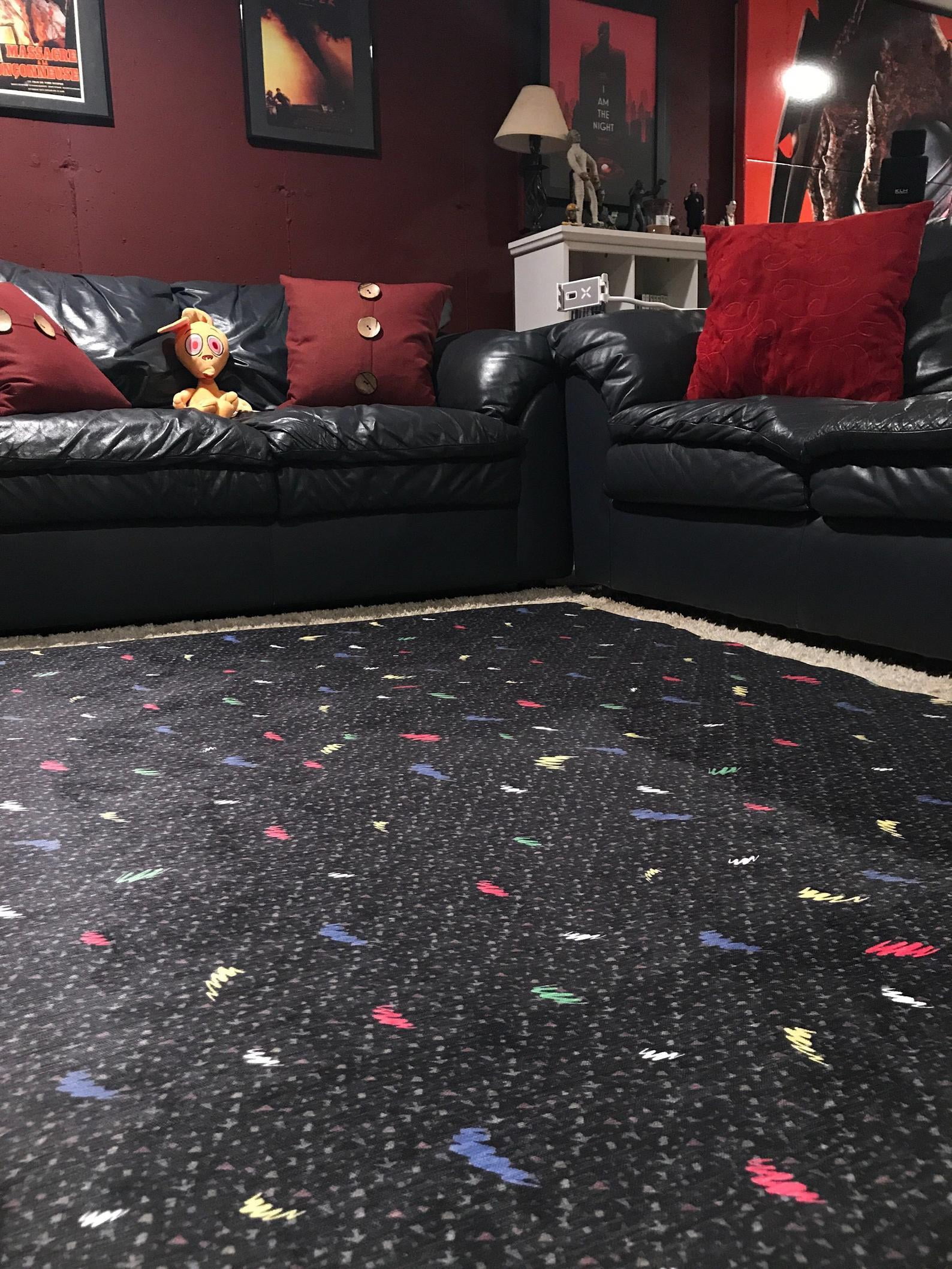wallpapers Retro Carpet Arcade retro realistic mid 90s arcade style area rug