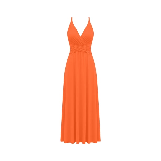 orange criss cross dress Mermaid Spaghetti Straps Orange Long Prom Dress with Criss Cross Back   Frisco Dresses