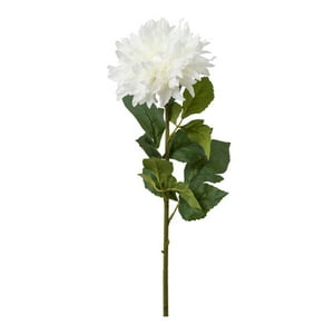 The Garden - Curl Dahlia White 78Cm