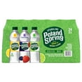 Poland Springs Sparkling Water Lime Triple Berry & Lemon 16.9 oz