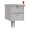 Silver, variant on Salsbury Industries 4325WHT Roadside Mailbox - White