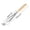 Silver, variant on COM1950s Garden Spade with Wooden Handle, Heavy Duty Steel Digging Tool for Outdoor Gardening, Pointed and Square Head for Yard and Patio