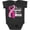Vintage Smoke, variant on Inktastic Breast Cancer Awareness I Support My Mom with Pink Ribbon Boys or Girls Baby Bodysuit