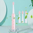 thumbnail image 1 of Fiudx Cepillo de Dientes Eléctrico, 3 Modos de Belleza, 4 Cabezales de Repuesto, Resistencia Al Agua Ipx7, Limpieza Profunda y Blanqueamiento Dental, Carga Rápida Usb, Batería de Larga Duración, Idea, 1 of 6