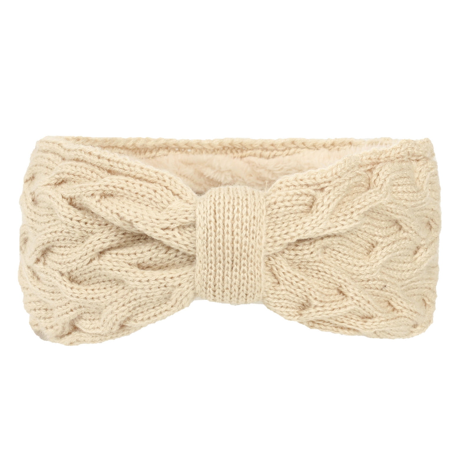 Warm Winter Headbands For Women Cable Crochet Turban Ear Warmer Headband Gifts 1Pack Headbands