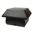 thumbnail image 1 of Nuvo Iron SPC25 Plastic Black Post 4" x 4" Cap, 1 of 8