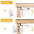 thumbnail image 4 of Magnetic Cabinet Locks Toodler Baby Proofing Safe Kitchen Cabinets Hook - No Draw No Drilling No Pinched Finger[20-Lock 2-Key], 4 of 6