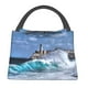 thumbnail image 1 of Fotbe Lighthouse in Havana Bolsa Térmica Portátil con Estampado, Bolsa de Entrega de Alimentos Aislada, Bolsa Reutilizable de Gran Capacidad para Comidas y Supermercado, 1 of 6