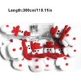thumbnail image 2 of 5.25ft/9.84ft LED Snowman Fairy String Lights Outdoor Party  Tree Decor UK, 2 of 9