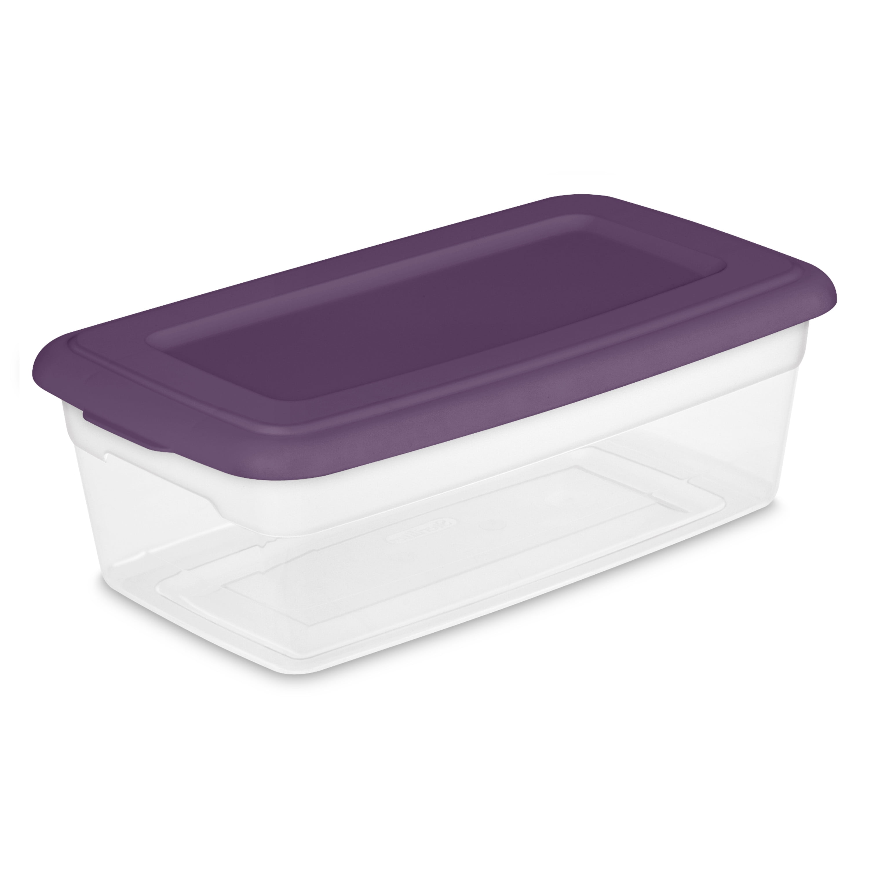 Sterilite 6 Qt. Storage Boxes Moda Purple Set of 40