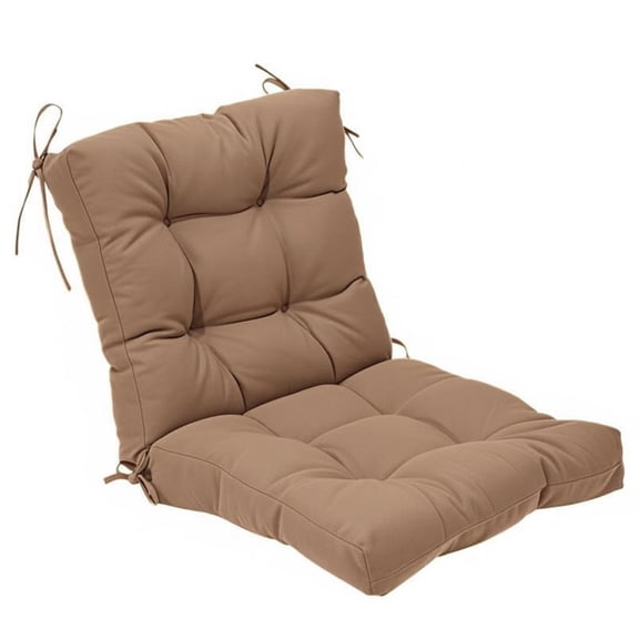 amagogo Seat Cushion Back Cushion High Back Pad Breathable Single Piece Design for Patio Furniture Adults