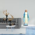 thumbnail image 2 of Elegante Escultura De Resina De Reno, Colección De Alce Y Estatuilla, Estatua De Ciervo Católica Religiosa Para Decoración De Mesa Y Gabinete., 2 of 8