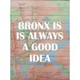 thumbnail image 2 of Phillip, Jamie 15x18 Gold Ornate Wood Framed with Double Matting Museum Art Print Titled - Bronx Train, 2 of 4