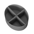 thumbnail image 2 of YAOMOBB Slow Cooker Compartment Liner 4Pcs Leakproof Silicone Slow Cooker Liner Reusable and Dishwasher Safe Stewpot Divider Liners for Kitchen Supplies, 2 of 5