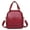 Red, variant on Mini Backpack Purse for Women Small Size Ladies Fashion Everyday Travel Multipurpose Design Handbags and Shoulder Purses Coffee
