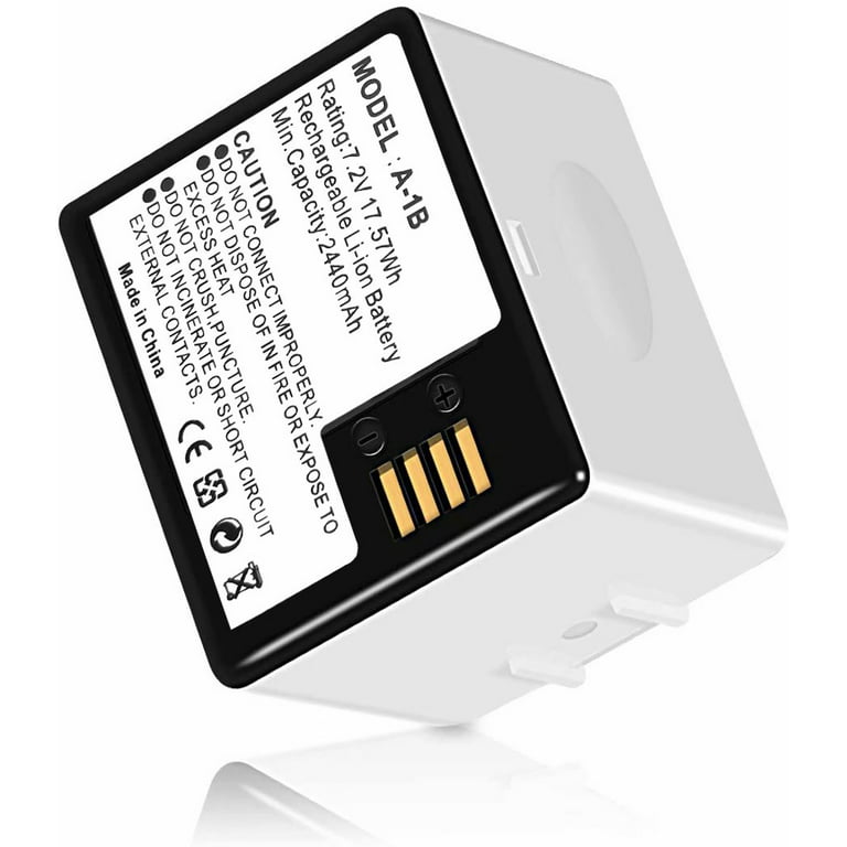 KIT 3 Baterias A1/A1B + Carregador Duplo para Arlo PRO 2 - MemoryTec há 16  anos oferecendo produtos de qualidade