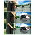 thumbnail image 2 of iClimb Cuna plegable súper fácil de montar, ultraligera, compacta, resistente, con bolsa de transporte para adultos, camping, mochilero (gris), 2 of 5