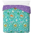 thumbnail image 2 of Minecraft Floral 100% Cotton Double Duvet Cover Set - Includes 50 X 70Cm, 2 of 6