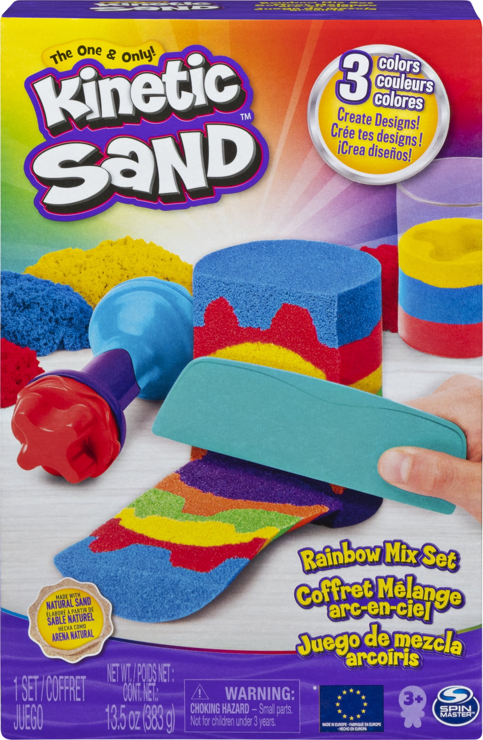 Spin Master Kinetic Sand Glitzer Sand Crystal Pink 907g 