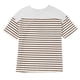 thumbnail image 4 of Hombro Frío Tops Mujeres Cuello en V Manga Corta Fuera Del Hombro Color Sólido Blusa Casual Suave Poliéster Primavera Verano Moda, 4 of 5