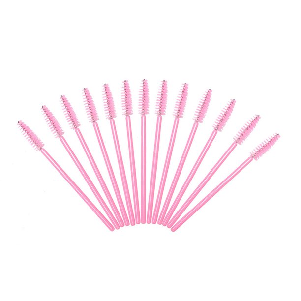 Cepillo de cejas Portátiles desechables portátiles Pinceles de pestañas Mascara Herramientas de cepillado Spoolies Belleza Herramienta de maquillaje cosmético para mujeres tipo4 100 piezas Inevent CE001563-04