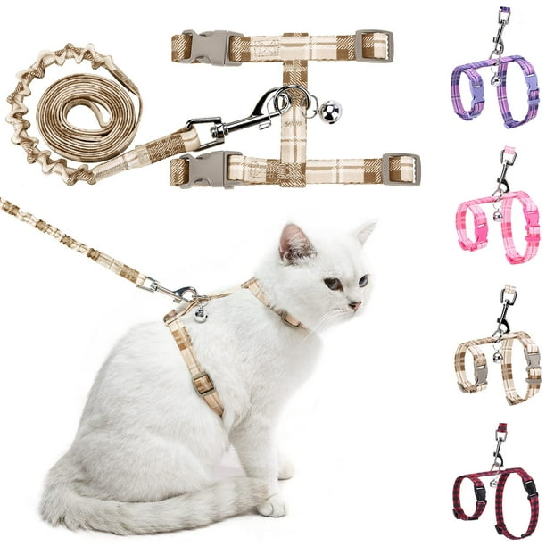 BEAUTYZOO Cat Harness and Leash Set Escape Proof for Walking, Kitten