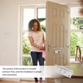 thumbnail image 3 of Weiweiguan 4pcs Spring Hinge Self Closing Hinges Stainless Steel Door Hinges Auto Close Hinges, 3 of 7