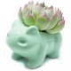 thumbnail image 4 of 3 uds DIY lindo dibujos animados maceta de cerámica arte maceta de cerámica decoración Animal verde modelado arte florero de rana, 4 of 4