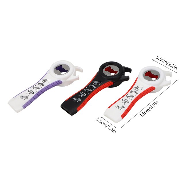 Abrelatas, Abrelatas 5 En 1 Portátil Con De Goma Antideslizante Para Fiestas, Picnics Al Aire Libre, Camping