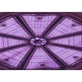 thumbnail image 1 of Ahgly Company Machine Washable Indoor Rectangle Transitional Heliotrope Purple Area Rugs, 2' x 3', 1 of 7
