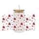 thumbnail image 1 of WAXCMXYH 7 hojas de calcomanías de transferencia de Navidad UV DTF para vasos de vidrio de 16 oz, calcomanías de transferencia de muñeco de nieve, reno, bastón para manualidades, calcomanías de t, 1 of 7