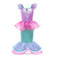thumbnail image 1 of Disfraz de la Sirenita Ariel para niños y niñas, vestido de fiesta de cumpleaños, Halloween Fivean unisex, 1 of 2