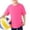 Pink, variant on RTKFRFLM Boys Pink Graphic Tee Short Sleeve Casual Cotton Fashionable Top Pink 11-12 Years