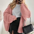 thumbnail image 4 of 2025 Fall Winter Women's Fashion Oversized Cardigan Knit Sweaters Long Lantern Sleeve Casual Open Front Lightweight Outwear, 4 of 9