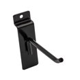 thumbnail image 1 of ROOTZE 4" Black Slatwall Hooks, 1 of 3