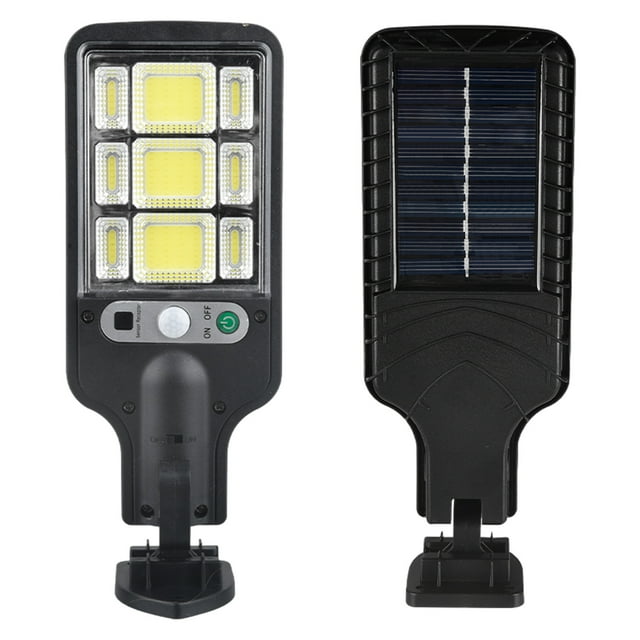 Solar Lights Outdoor Solar Outdoor Lights, Motion Sensor Solar Powered Lights Ip65, 3 Modes, with Remote Control,Wall Security Lights for Fence Yard Garden Patio Front Solar Outdoor Lights