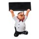 thumbnail image 2 of Mostrador de Cocina Macarena Ornamento de resina de chef Estilo03, 2 of 6