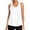 White, variant on CAIXIA Sport Shirts for Women Sleeveless Cropped Tank Tops Crewneck Basic Undershirt Yoga Running Shirts for Women Loose Fit Racerback Breathable Tee,White