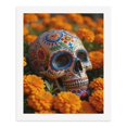 thumbnail image 5 of Paint by Numbers Kit for Adults, Floral Painted Skull Among Marigolds Paint by Numbers, Easy Paint by Numbers Kit for Adults Beginner, DIY Adult Paint by Number Kits on Canvas, 12x16in Home Decor, 5 of 7