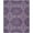 Purple, variant on SAFAVIEH Wyndham Louise Medallion Wool Runner Rug, Purple, 2'3" x 13'