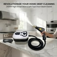 thumbnail image 7 of 2500W Handheld High-Temperature Pressurized Steam Cleaner, Fast Heating Portable High Pressure Steam Cleaner for Home, Kitchen, Bathroom, Car Detailing and Grout, Multi-Surface Steam Cleaning Machine, 7 of 7