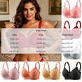 thumbnail image 3 of Women's Bras Baeitkot Women's Beautiful Back No-magnetic Adjustable Bra without Underwire For Side Breast Support, 3 of 6