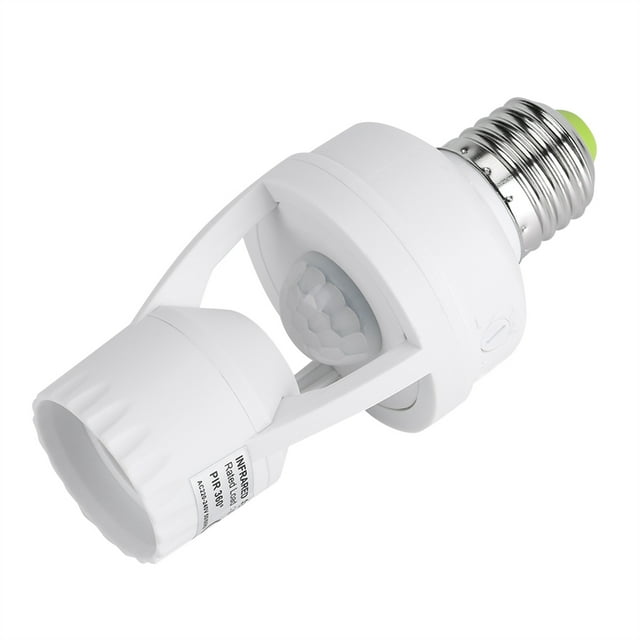 Enchufe de LED ANGGREK con sensor de PVC y Cobre E27 para dormitorio y Armarios